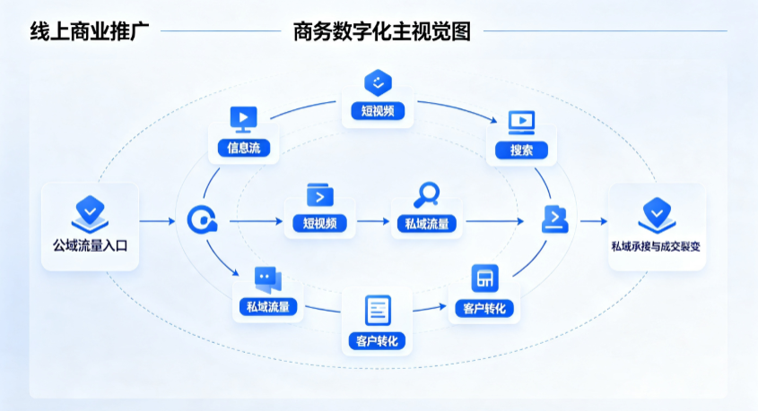 常山县线上商业推广怎么做？全域流量闭环搭建与低成本转化实战指南